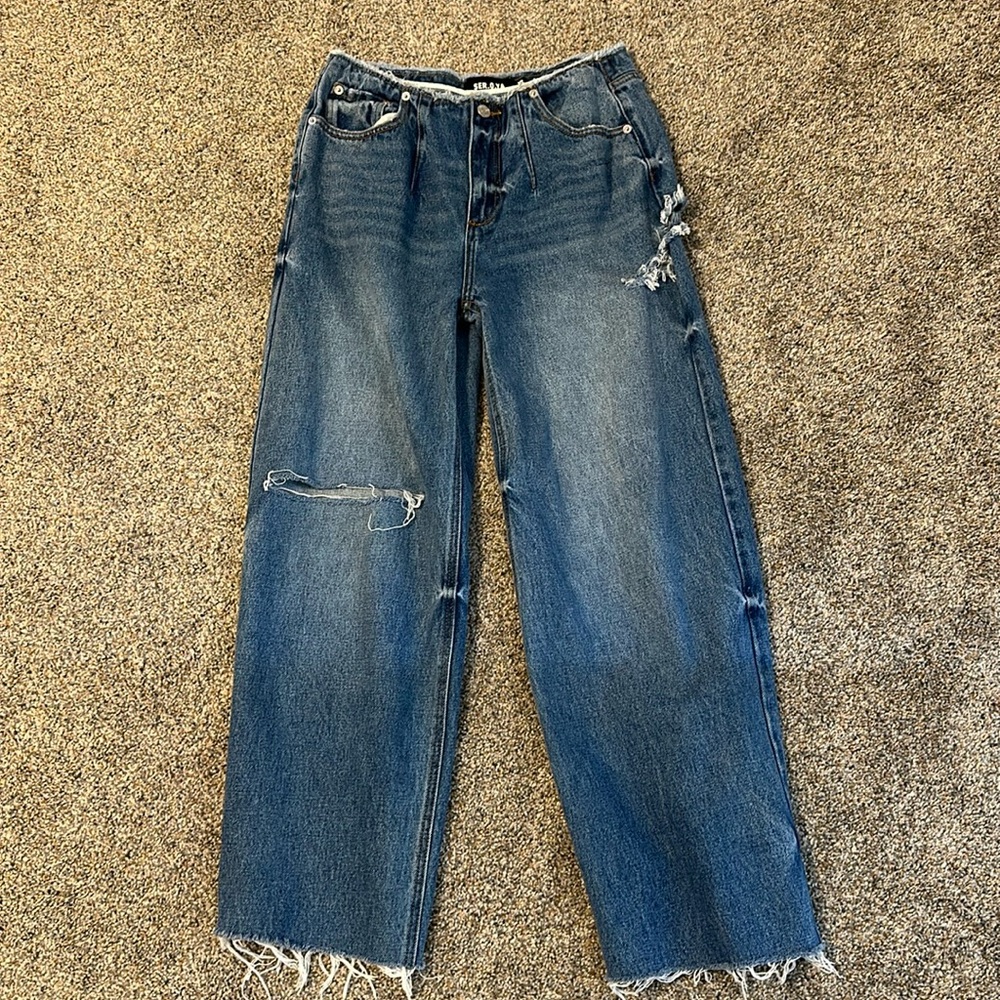 Wmns Seroya Aston Wide Leg Jeans